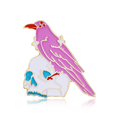 Soft Ename For Bird Pins