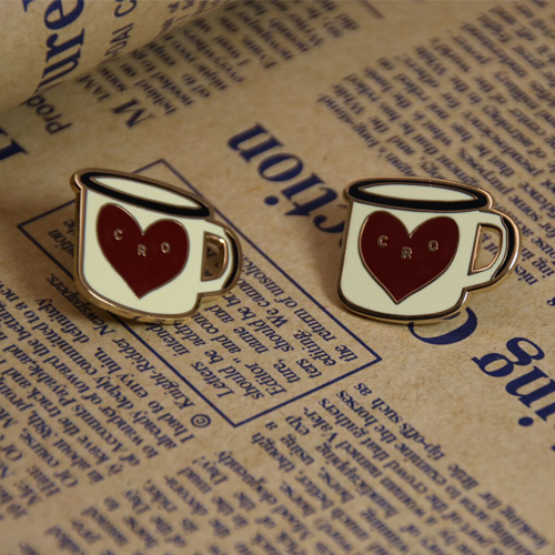 Enamel Pins for Cup Tea