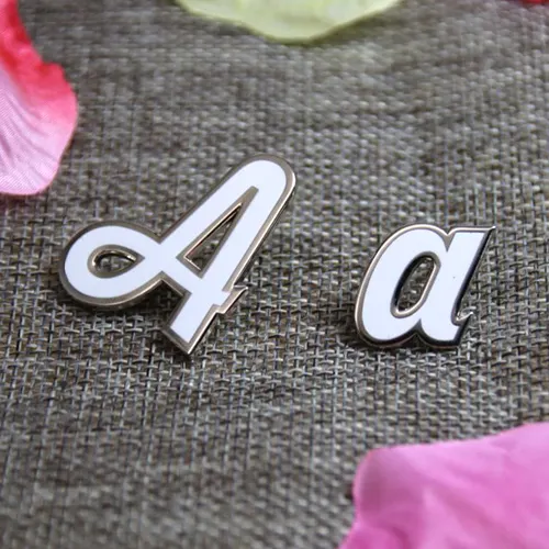 Label Pins for Letter A