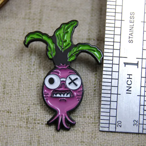 Custom Enamel Pins for Radish