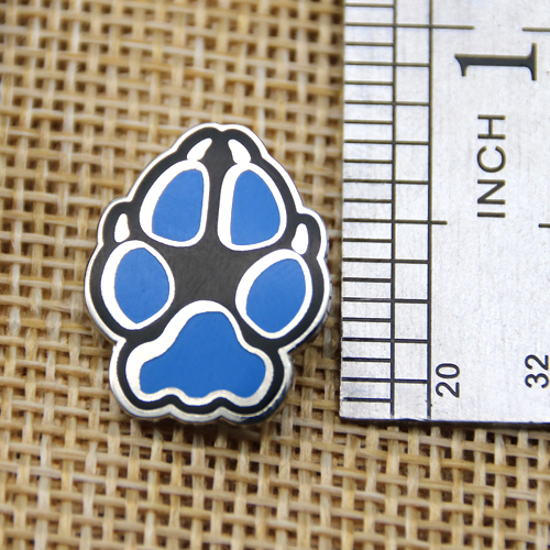 Blue Animal Claw Enamel Pins