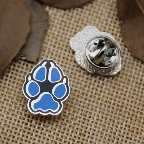 Blue Animal Claw Enamel Pins