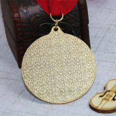 Custom Insert Medals with Gold finish
