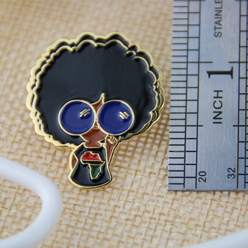 Soft enamel pins for girl