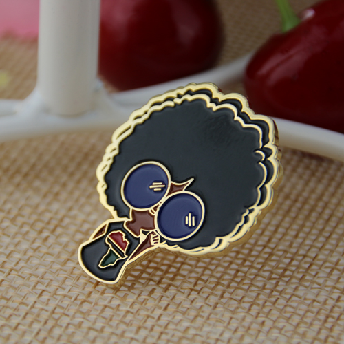 Soft enamel pins for girl