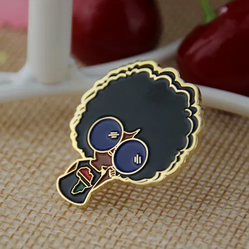 Soft enamel pins for girl Soft enamel pins for girl