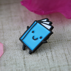 Book custom lapel pins