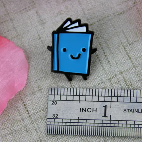 Book custom lapel pins