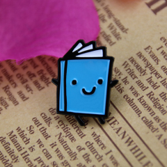 Book custom lapel pins