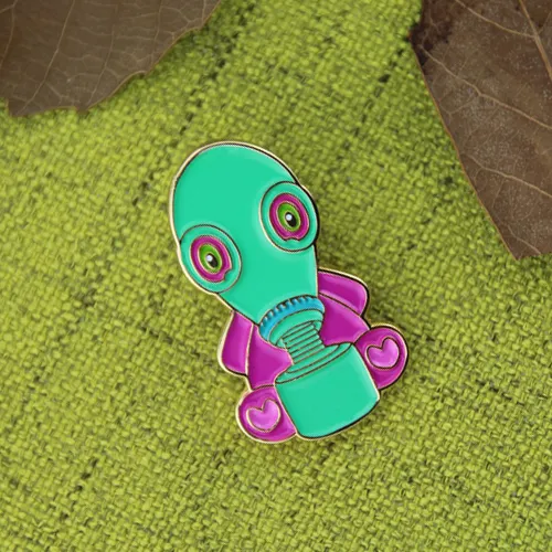 Aliens lapel pins
