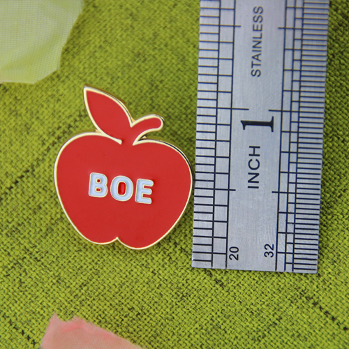 Hard Enamel Lapel Pins for Apple