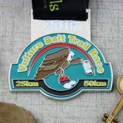 Custom Race Medals for Vulture Bait Trail Race