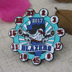 Custom Trading Pins for Baseball Blazers