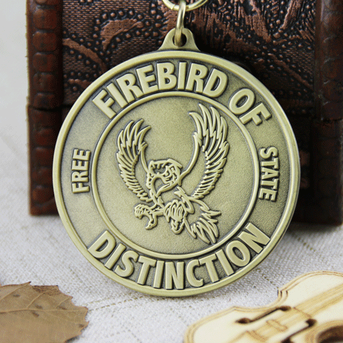 Custom Made Medals for Fire Bird