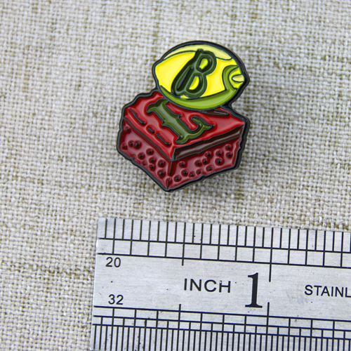Lemon And Cheese Cake Soft Enamel Pins