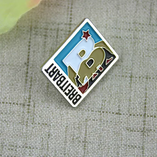 Soft Enamel Pins for Breitbart