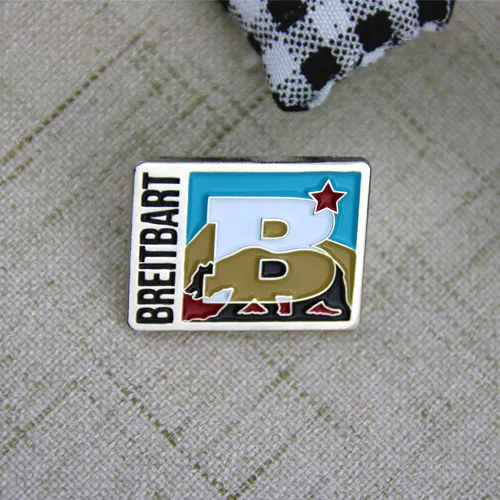Soft Enamel Pins for Breitbart