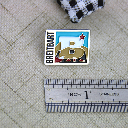 Soft Enamel Pins for Breitbart