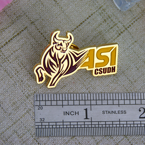 Soft Enamel Pins for ASI Csudh