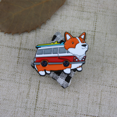 Custom Lapel Pins for Dog Bus