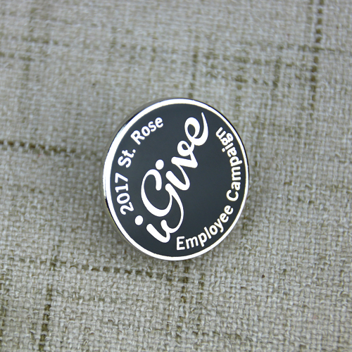 Hard Enamel Pins for Employee Campaign