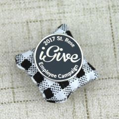 Hard Enamel Pins for Employee Campaign
