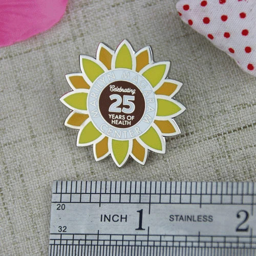 Custom Made Pins for Marilyn Magaram Center