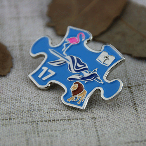 Enamel Pins for Puzzle