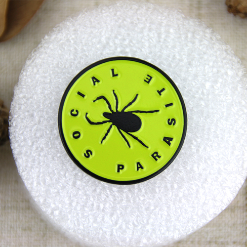 Soft Enamel Pins for Social Parasite