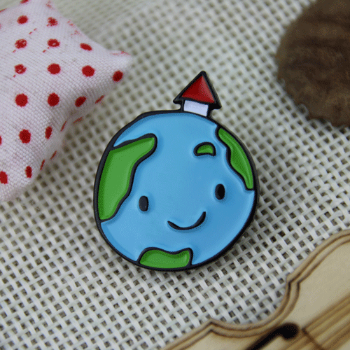 Custom Made Pins for Earth