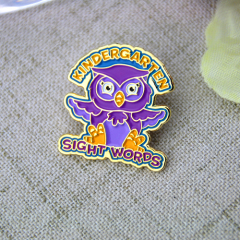 Soft Enamel Pins for Owl