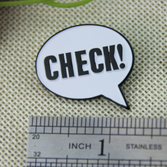Custom Made Pins for Check