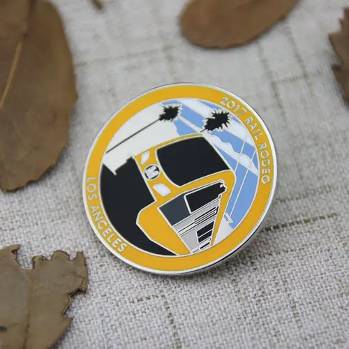 Rail Rodeo Enamel Pins
