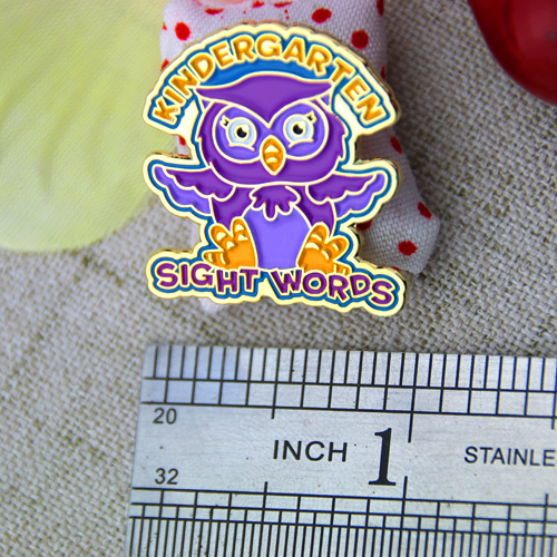 Soft Enamel Pins for Owl