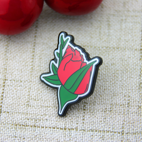 Custom Made Lapel Pins for Rose