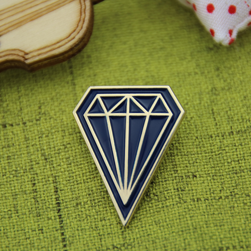 Custom Lapel Pins, Diamond pins