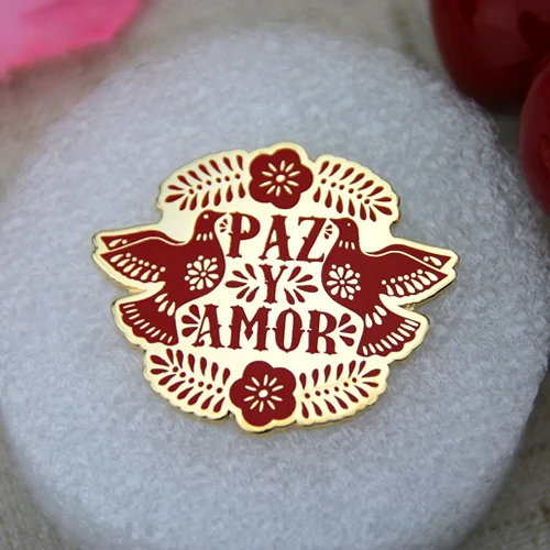 Custom Lapel Pins for Pazy Amor