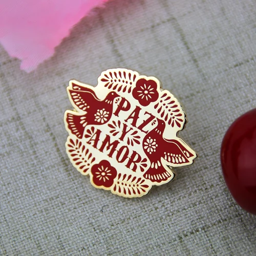 Custom Lapel Pins for Pazy Amor