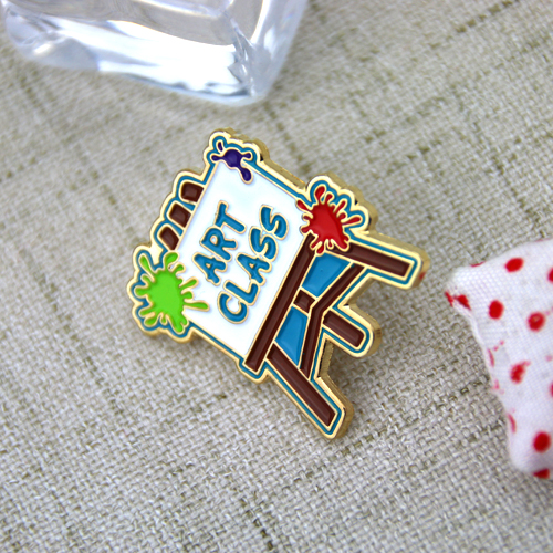 Custom Lapel Pins for Art Class