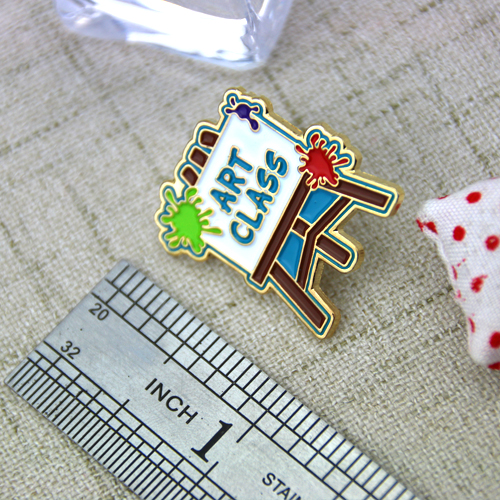 Custom Lapel Pins for Art Class