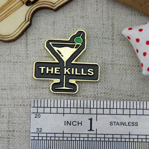 Custom Pins for Cocktail Glass