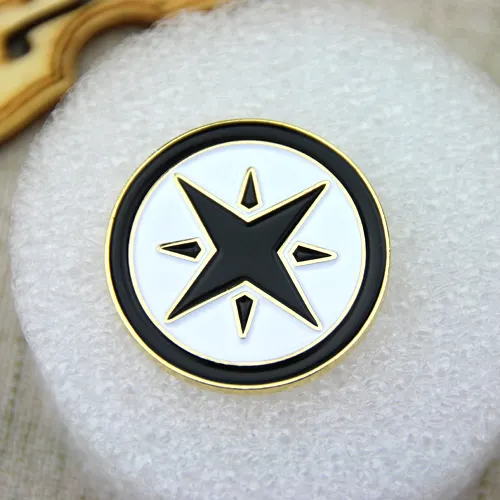 Custom Lapel Pins for Hexagram