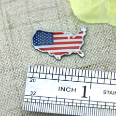 Custom Lapel Pins for American Map