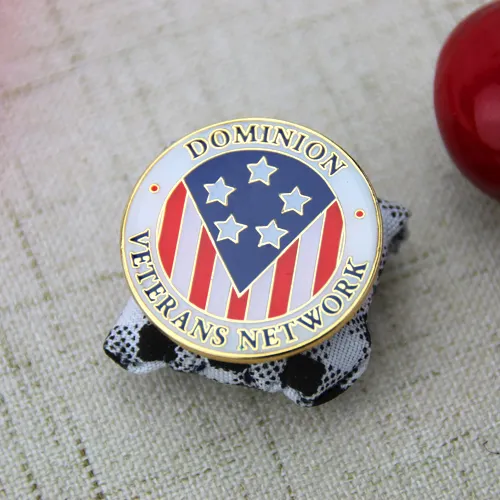 Custom Lapel Pins for Veterans Network