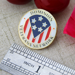 Custom Lapel Pins for Veterans Network