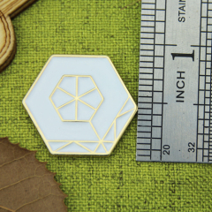 Custom Lapel Pins for Hexagon