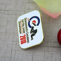 Custom Lapel Pins for Curling 