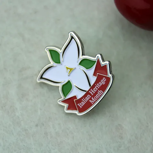 Lapel Pins for Italian Heritage Month