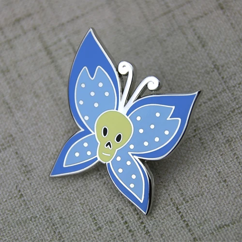Lapel Pins for Blue Butterfly