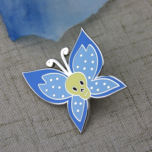 Lapel Pins for Blue Butterfly